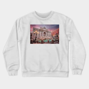 Trevi Fountain Crewneck Sweatshirt